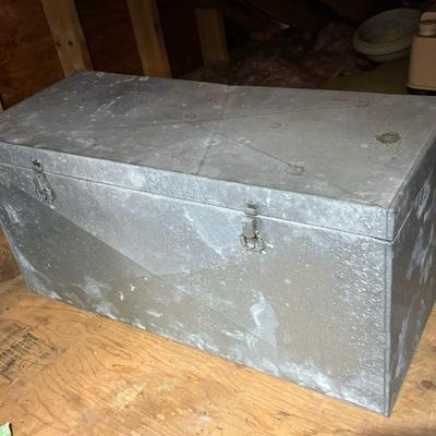 Aluminum Storage Trunk
