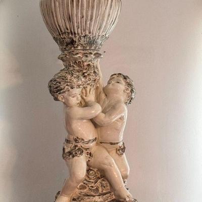 Cherub Planter Stand
