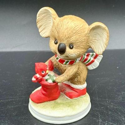 Lefton Christmas Koala Figurine
