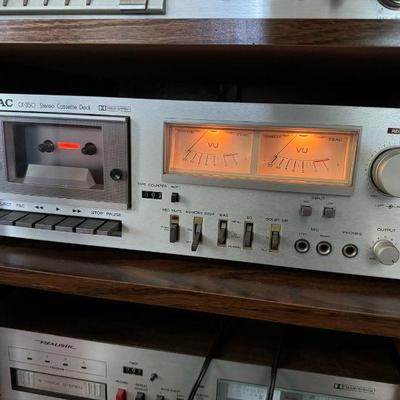 TEAC CX-350 Stereo Cassette Deck
