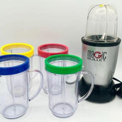 Magic Bullet & (4) Cups
