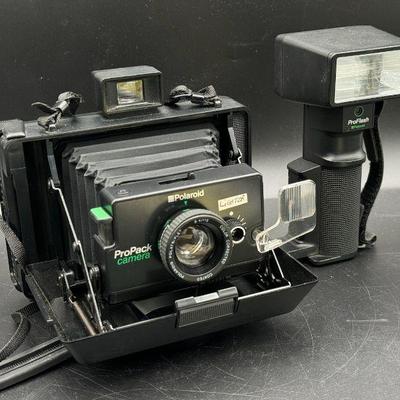 Polaroid Pro Pack Camera & Flash
