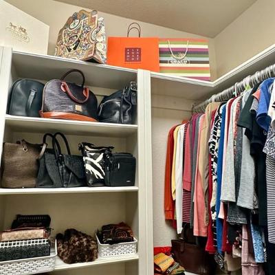 Douney Bourke , Kate Spade , Coach purses
