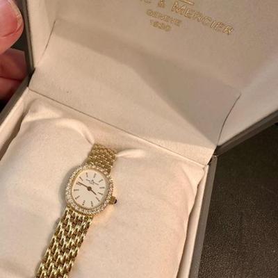 Baume Mercier 14kt watch
