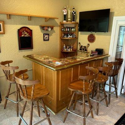 Bar is sold.  Chairs are still available.