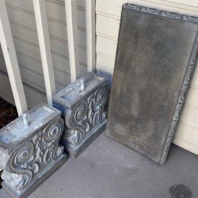 Cement Bench