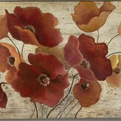 Lot 045-356   0 Bid(s)
Poppies Wrapped Decorator Canvas Art