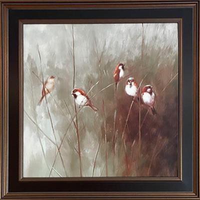 Lot 060-359   0 Bid(s)
Decorator Wall Art, Five Birds in Long Grass Framed