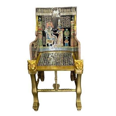 Lot 001-F   0 Bid(s)
King Tutankhamen’s Golden Throne Full Size Reproduction, Made in Egypt