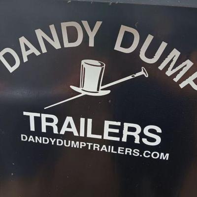 Dandy Dump dumpster trailer 