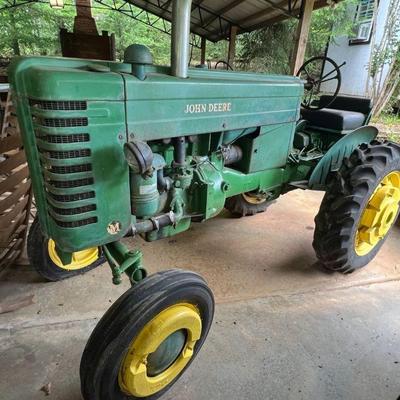 John Deere Model M tractor