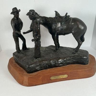 Sandy Gipe Bronze Western Sculpture