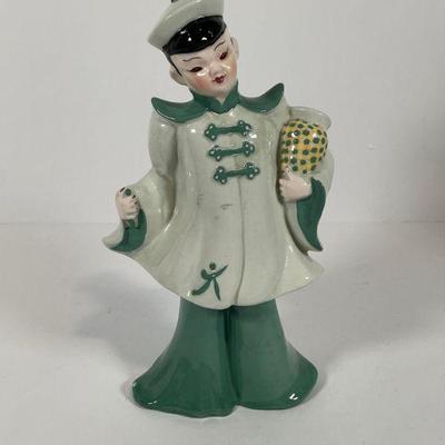 50's Florence Asian Boy Vase
