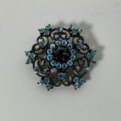 Rhinestone Brooch