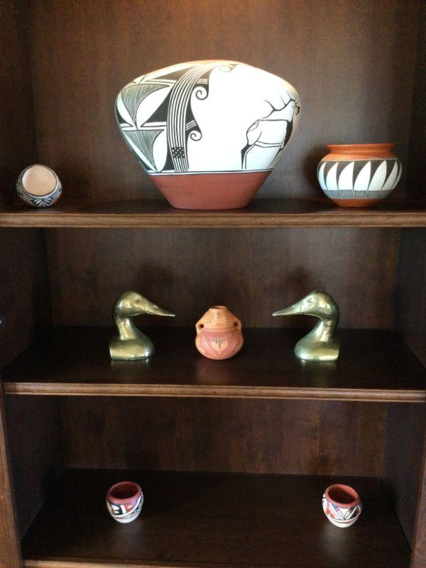 Western Artwork, Native American Pottery, and Fun Collectibles