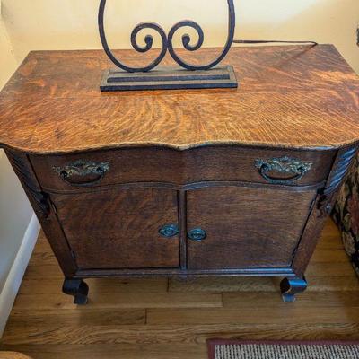 Antique Oak Cabinet