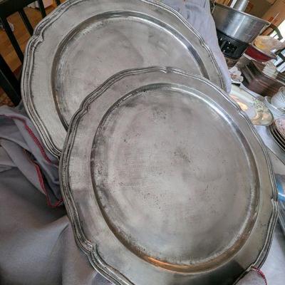 Pewter Platters from Portugal