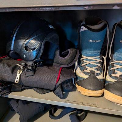 Burton Snowboard Boots and Equipment