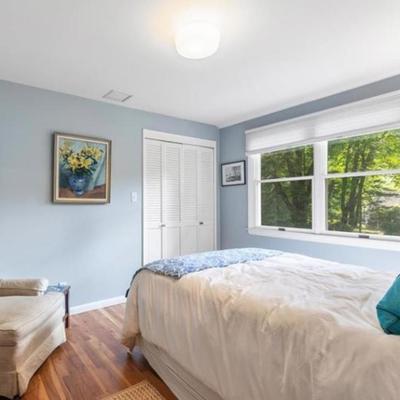 Full Bed & Petite Easy Chair