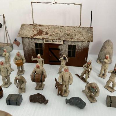 Heyde Little America Admiral Richard Byrd Arctic Expedition Toy Set