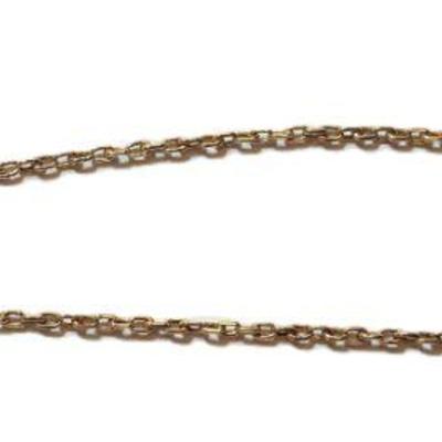 14kt Gold Pocket Watch Chain Victorian Era