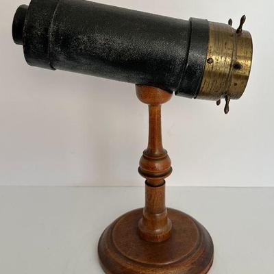 Antique 19th Century C.G. Bush Original Parlor Kaleidoscope
