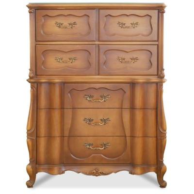 French Provincial Highboy Dresser by Daniel Jones New York