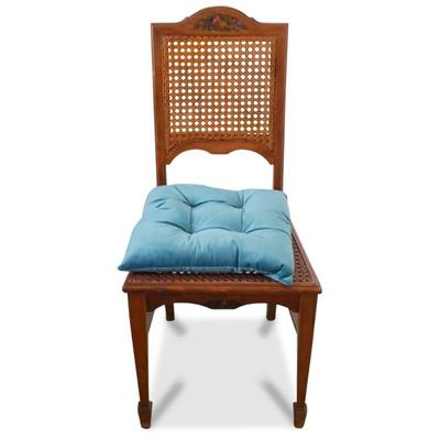 French Provincial Cane Accent Chair