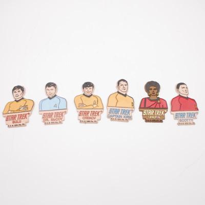 1992/93 Star Trek Magnets (Set of 6)