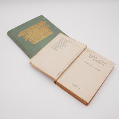 Lot Of 2 Antique Books By Constance M. White & James Whitcomb Riley