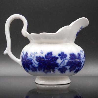 Gefle Vinranka Series Blue & White Ceramic Pitcher