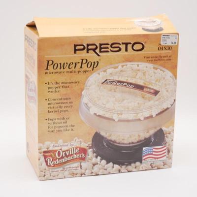 Presto PowerPop Microwave Multi-Popper - New in Box