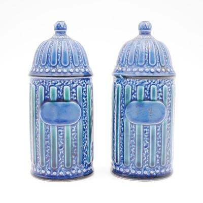 Hand Painted Ceramic Salt & Pepper Shaker Set
