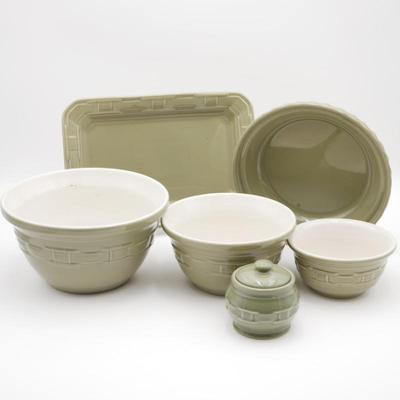 Woven Traditions by Longaberger Pottery 6pc Set