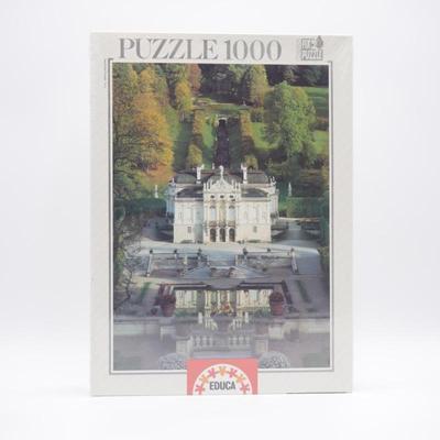 Educa 1000pc Puzzle ft. The Castle of Linderhof, Germany - Brand New