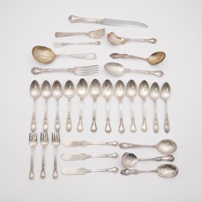 W.M. Rogers Sterling Silver 27-Piece Flatware Set