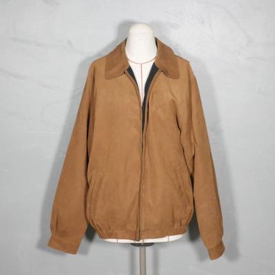 Cutter & Buck Large Brown Suede Jacket