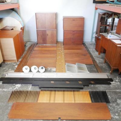 Huge George Nelson Omni Mid-Century Modern Modular Furniture System Lot