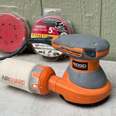 Rigid Palm Sander With AirGaurd Technology **TESTED**
