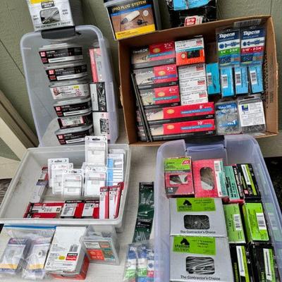 Mystery Lot Of Hardware Totes
