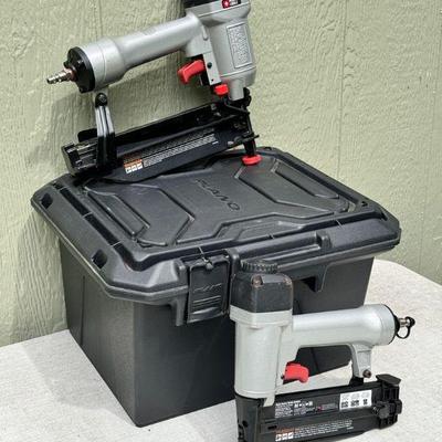 (2) Porter Cable Nail Guns
