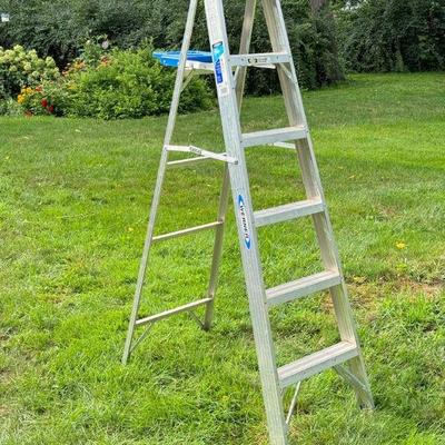 Werner 6’ Aluminum Painters Ladder
