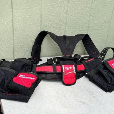 Milwaukee Contractor Work Belt With Suspension Rig
