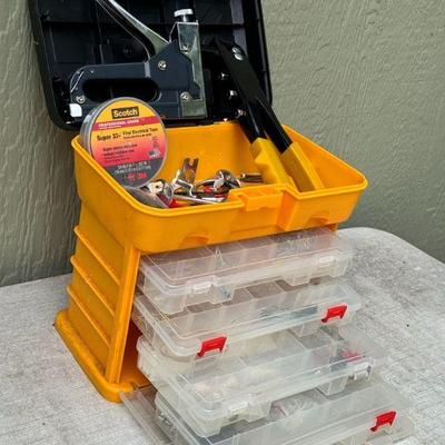 Portable Tool Box Of Hardware
