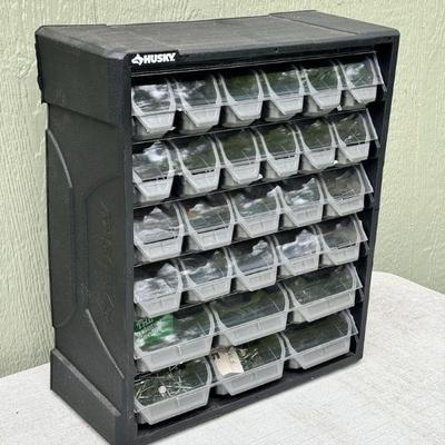 Husky Hardware Six Shelf Cabinet
