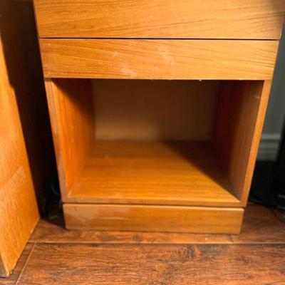 Danish Modern Teak Nightstands