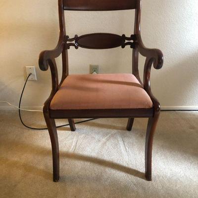 Regency Style Arm Chair
