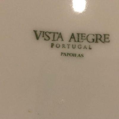 Stamp on bottom of Vista Alegre China Set.