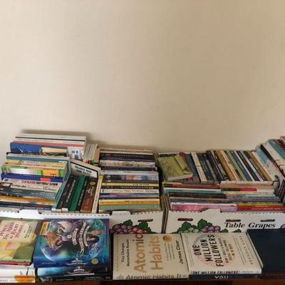 Paperback and Hardback books