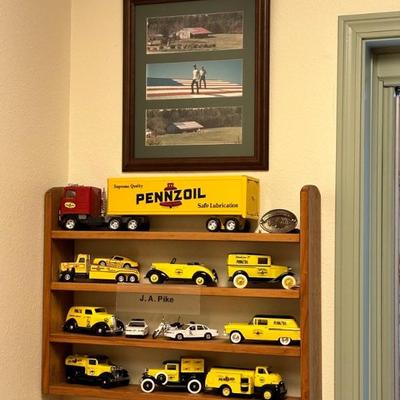 Pennzoil truck collection, some are banks